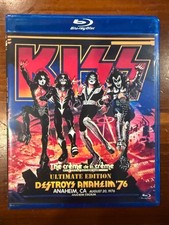 KISS - Destroys Anaheim Live 1976 Ultimate Edition Blu-ray Gene Ace Frehley