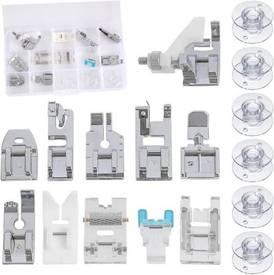 11 Pcs Presser Feet Set Household Sewing Machine Spare Parts Accessories Kit Mul