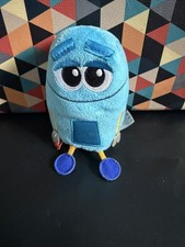 Fisher Price StoryBots Blue talking Bang Plush Mini Stuffed Toy Tested Works