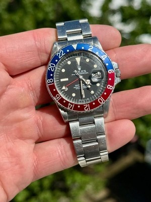 1977 Rolex GMT-Master 'Pepsi' 1675 MK3 Radial Dial - No box No