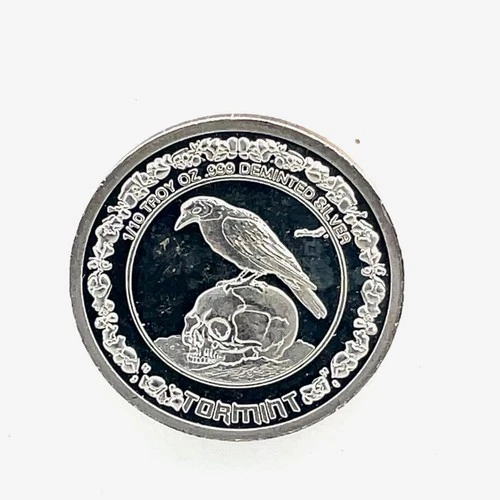 PLAGUE Dr TORMINT  1/10 Oz 999 Silver Proof Coin