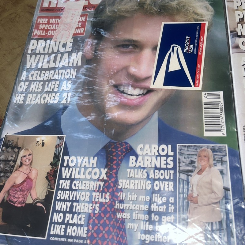 Hello! Magazine June 24 2003 Prince William Carol Barnes July 1 2003 Prince   Pr