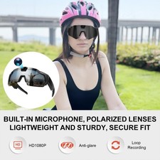 Smart Camera Glasses,Outdoor Sports HD Recording Video,Cycling Action G4Z3