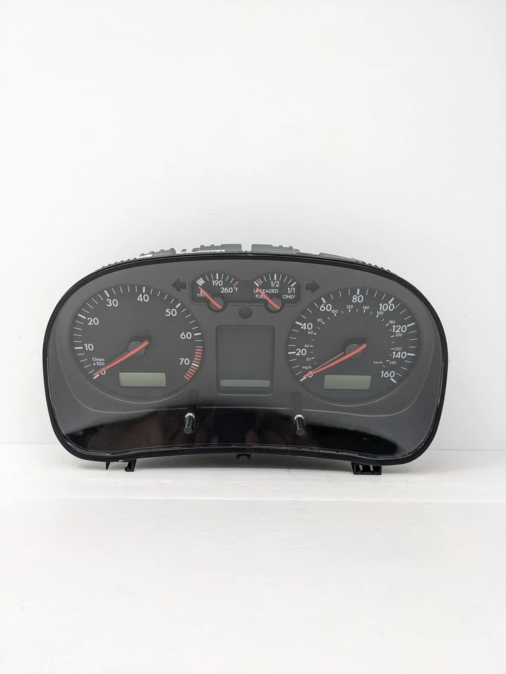 1999-2000 Volkswagen Jetta Golf VR6 Instrument Cluster 1J0 919 951C 1J0919951C - Image 2 of 4
