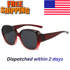 Fit Over Polarized Sunglasses UV400 Driving Glasses Cover Wear Men Women
