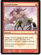 Assault Strobe 82 Scars of Mirrodin Magic: The Gathering LP