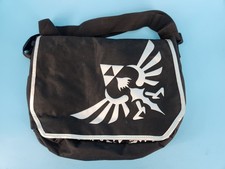Nintendo Legend of Zelda Triforce Black Messenger Laptop Bag Epic Backpack