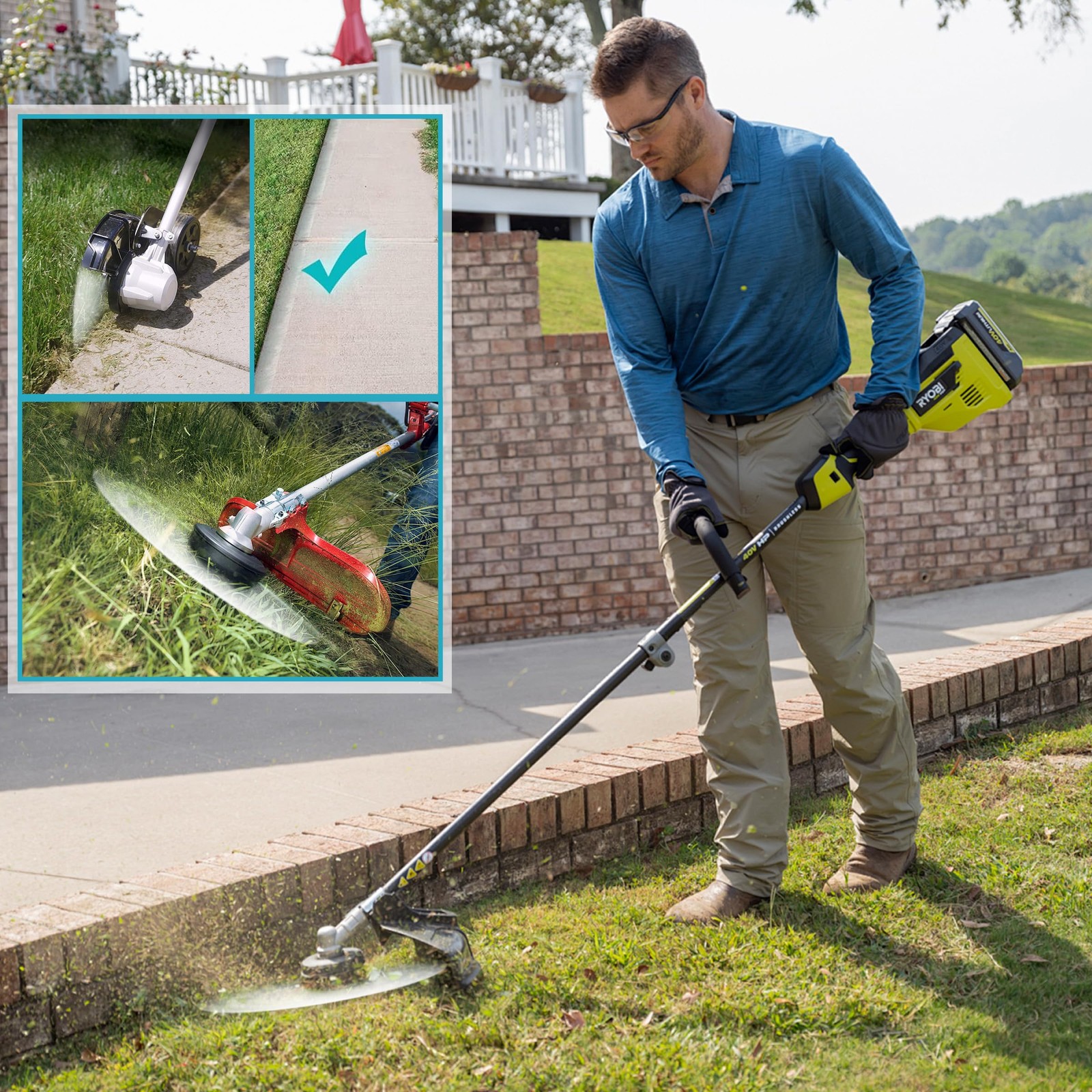 String Trimmer Line 30ft 0.065" - AF-100 Replacement Spool (6 Spools, 1 Cap