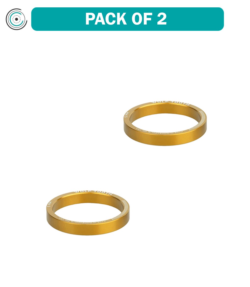 Упаковка из 2 прецизионных прокладок для гарнитуры с волчьим зубом 5 мм Золото 3490₽