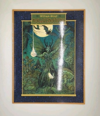 Signed! Hallucinations by William Stout (2010, Flesk Publications
