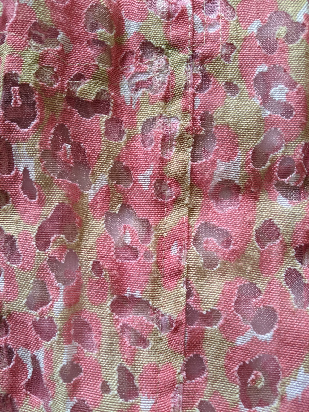 Ruby Rd Pink Leopard Print Blouse Jacket M Semi S… - image 6