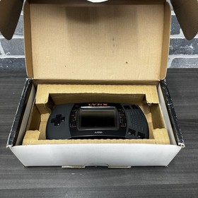 Atari Lynx Console System For Parts or Repair w/Battery Cover - With BOX!