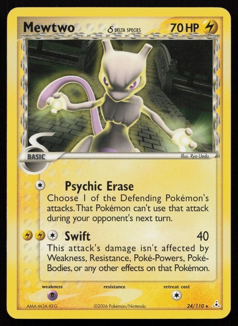 Mewtwo #24 (Holon Phantoms (2006))