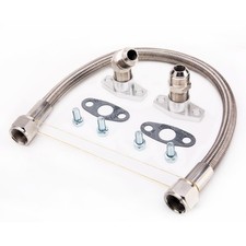 Tritdt Fits Garrett T25 T28 Sr20det Turbo Oil Return Line Kit 10an 50cm M8