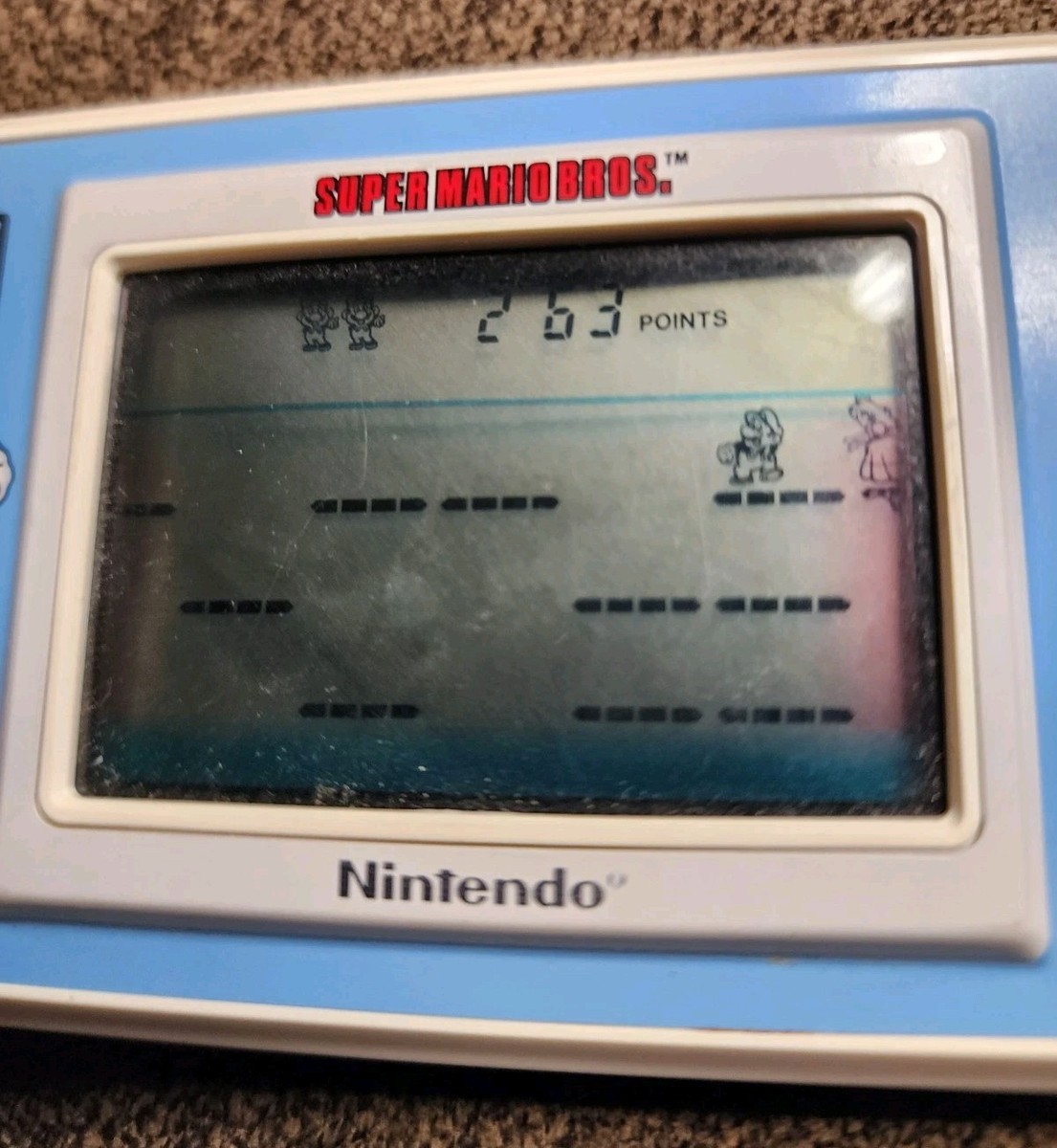 Nintendo Game And Watch - Super Mario Bros 1988 Tested And Works