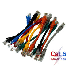 Ethernet Cable Internet Cat6e Network RJ45 LAN Patch Wholesale 0.12m to 2m