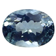 3.01 ct Oval Cut 11.31 x 8.33 mm Unheated 100 Natural Brazil Aquamarine