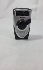 Jensen MR-550 Hand Crank AM/FM Weather Radio Hand Held See Description