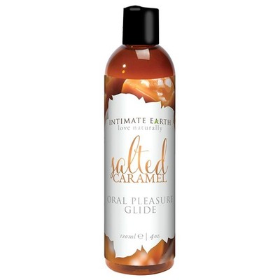 Intimate Earth Oral Pleasure Glide - 4 oz Salted Caramel