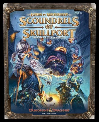Dungeons  Dragons Lords of Waterdeep Scoundrels of Skullport Expansion Board