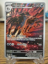 Carta Pokemon TCG rara illustrazione eroi ascesi Mightyena 243/217 quasi nuova