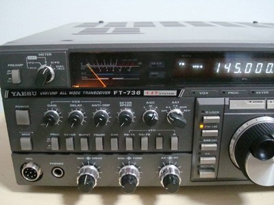 YAESU FT-736 All Mode Ham Radio VHF/UHF Transceiver 144/430MHz | eBay