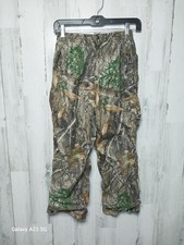 Real Tree Outdoors Youth Camouflage Hunting Pants Realtree Cargo Size L 10 12