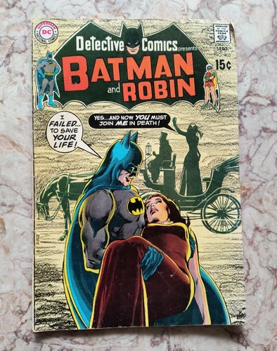 Vintage DC Comic book-Batman and Robin-#403-Sept. 1970-good condition!