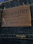 NWOT Wrangler Men's 34 X 30 Relaxed Fit Jeans Dark Blue 100% Cotton — photo 5