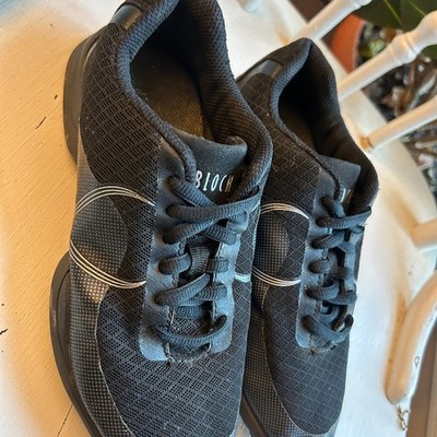 Bloch SPLIT SOLE JAZZ SNEAKERS Womens 7 Dance GUC