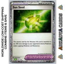 Sun Seed holo - 027/034 CLV - SWSH Card Game Classic - 2023 Pokémon - NM