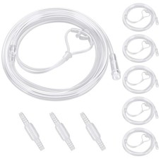 5 Pack Cannula Nasal 7 FT Super Soft Nasal Cannula Tubing for Oxygen Nose Tubing