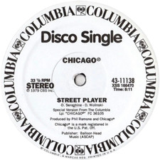 Chicago / Boz Scaggs - 'Street Player / Lowdown' 12"