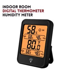 Room Thermometer Digital Max Min Indoor Temperature Humidity Meter