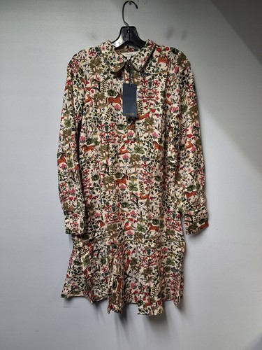 Joules Womens Lydia Magical Collared Dress Size 6