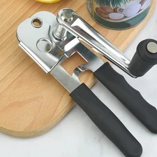 Commercial Can Opener,Hand Crank Can Opener,Stainless Steel Manual Can Opener