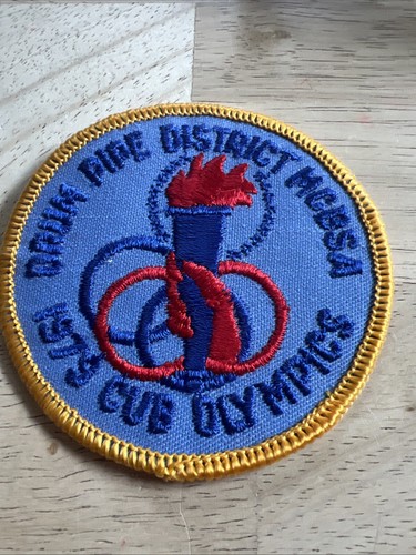 Parche de colección 1979 tubo de batería Distrito MCBSA Cub Olympics - Imagen 3 de 6