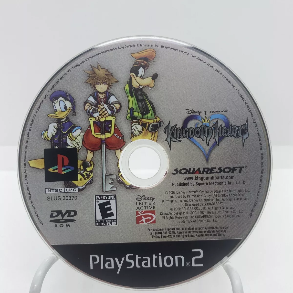 Kingdom Hearts Playstation PS2 Disc Only