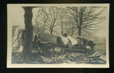 OXENHOPE Yorkshire 1920 Charabanc Disaster Outing from Pecket Well - Keighley RP