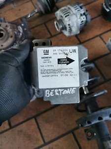 Opel Astra G Airbag Steuergerät Siemens 1923594 GM 09174006