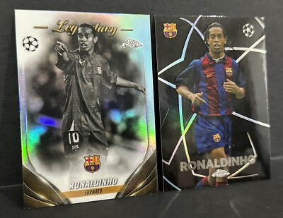 2023-24 Topps Chrome UCC Barcelona Ronaldinho Legendary IV