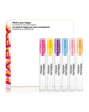 Clinique What's Your Happy 6Pcs Gift Set My Happy Mini Parfum Spray 0.17oz Each