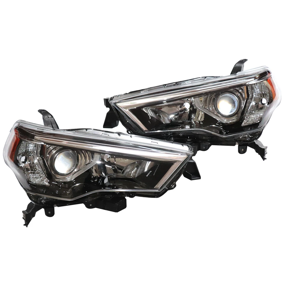 For Toyota 4Runner 2014-2020 Pair Headlights Headlamp Driver&Passenger Side NEW - Image 2 of 4