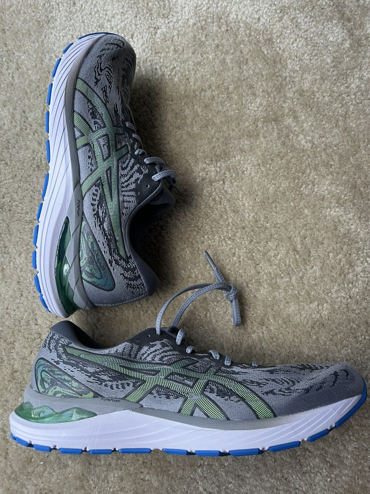 Asics Gel-Cumulus 23 Men's Size 11.5 Running Shoes Rock Grey Blue |