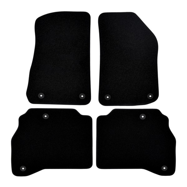 Velour FußMatten Automatten FüR Jeep Gladiator Ab 2020 4-Tlg Schwarz-image