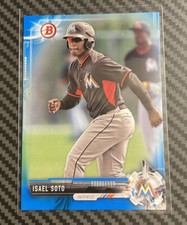 2017 Bowman Prospects Blue #BP129 Isael Soto /150