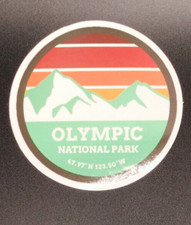 Olympic National Park Vinyl Decal Sticker for Tumblers Laptops