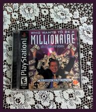 PS1 "Who Wants to be a Millionaire" 2nd Edition Edit Black Label Tested