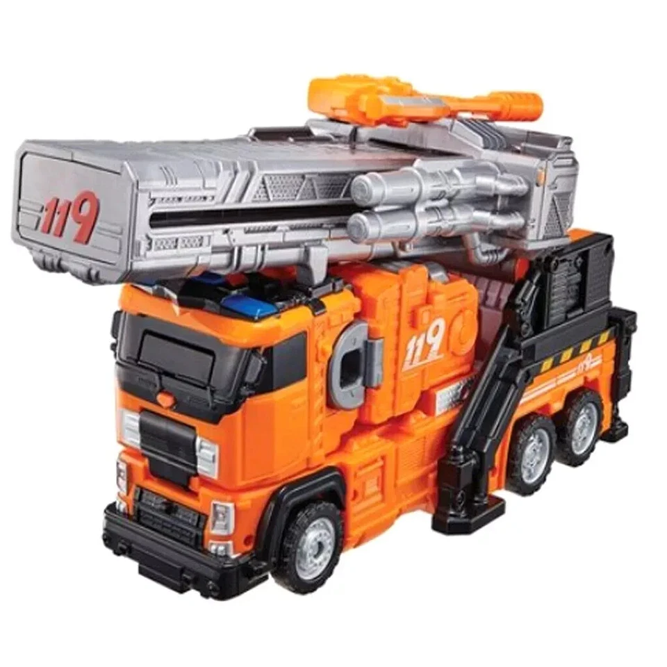 Tobot Boom Turmeric Orange Special Pack Transforming Fire Truck Robot - Image 4 of 4