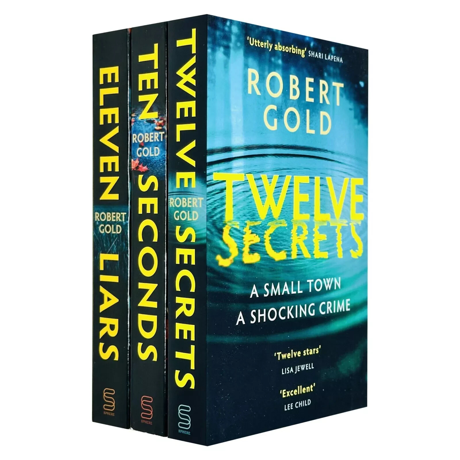 Robert Gold Unisex Gold Ben Harper Series 3 Books Collection Set By Robert Eleven Liars,Ten Seconds - Image 4